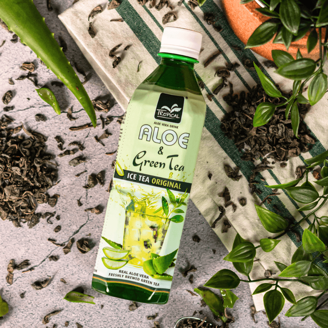 Bebida Aloe Vera - Chá Verde 500ml