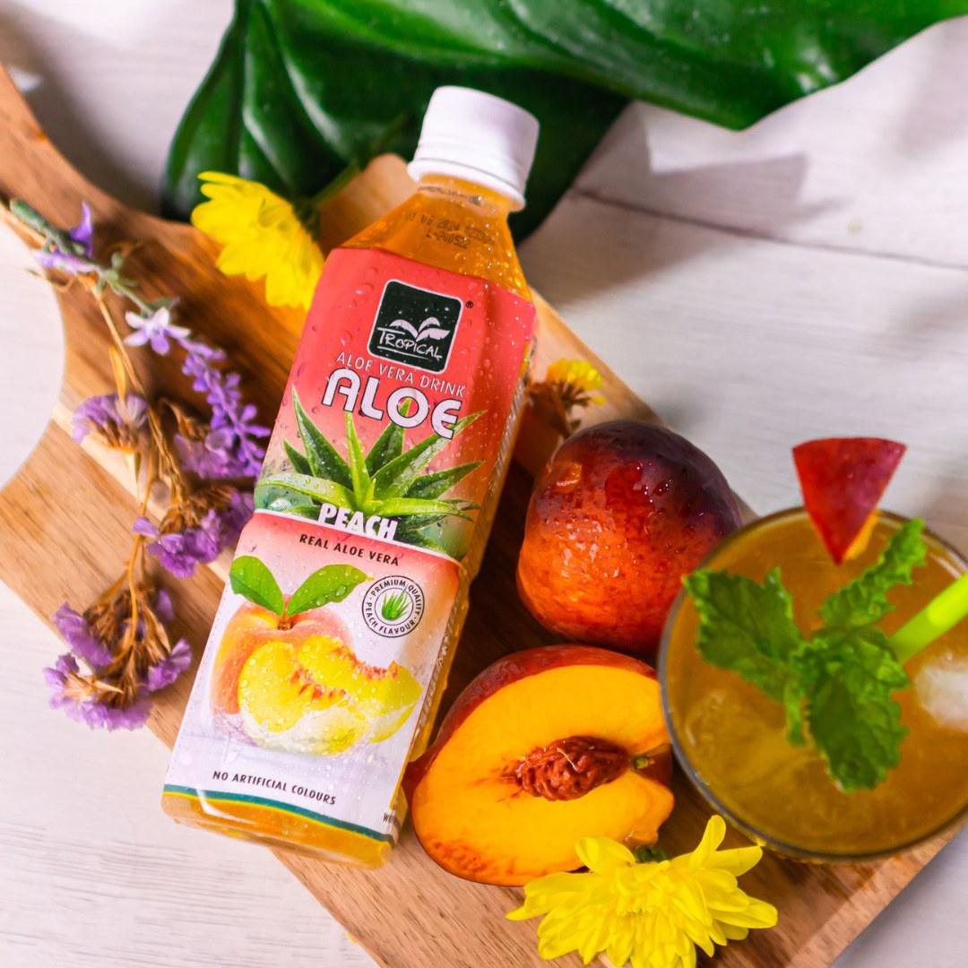 Aloe Vera Drink - Peach | Tropical