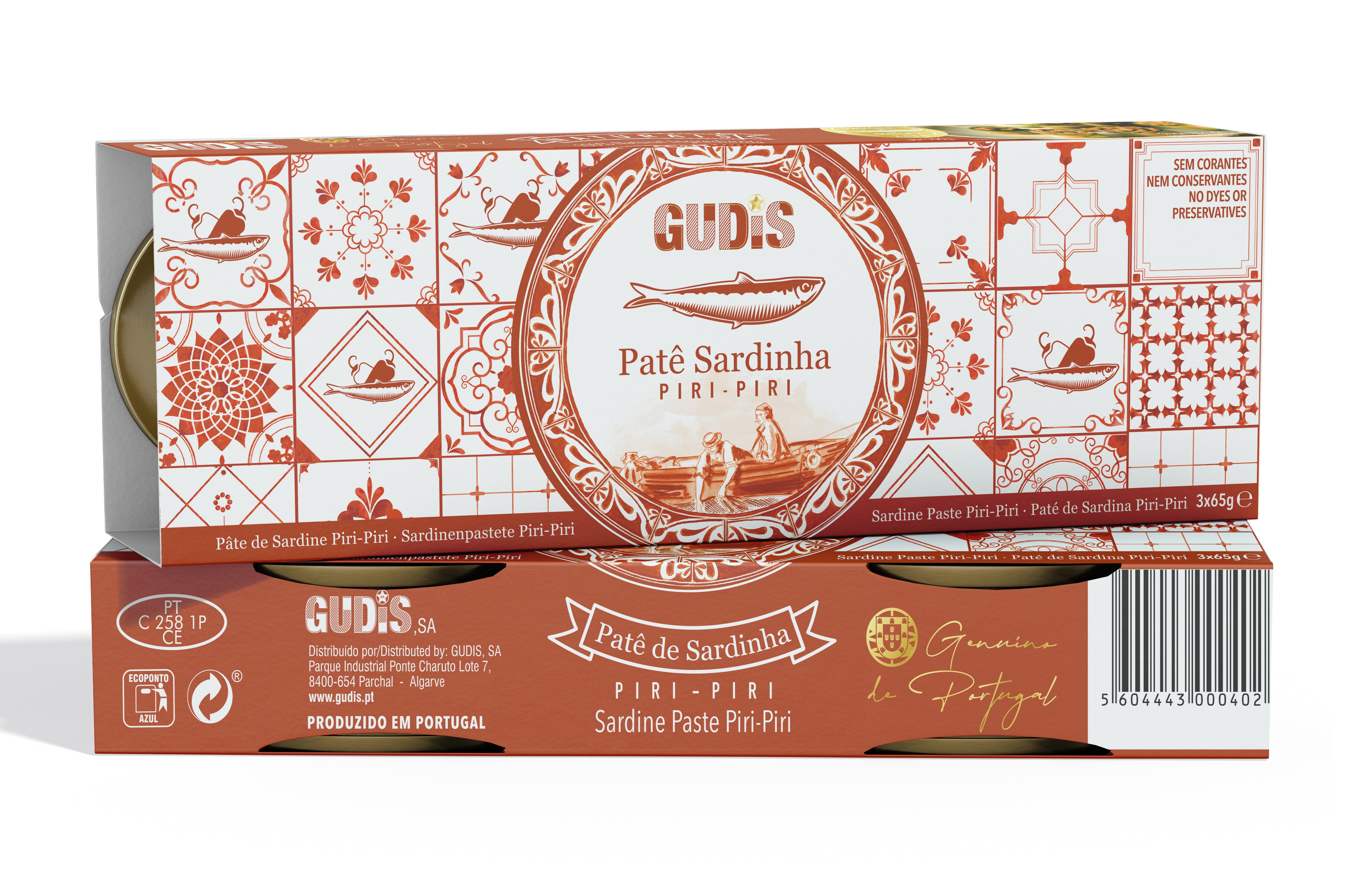 Patê de Sardinha c/ Piri-Piri