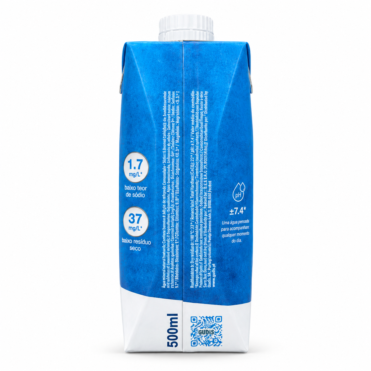 Água 100% Natural Gudis Tetra Pack 500ml