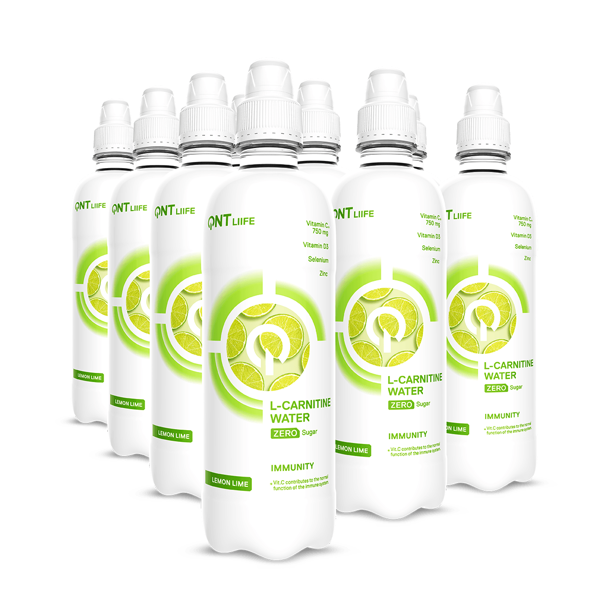 l carnitina metabolismo L-Carnitine ZERO Drink - Lemon and Lime 500ml | QNT