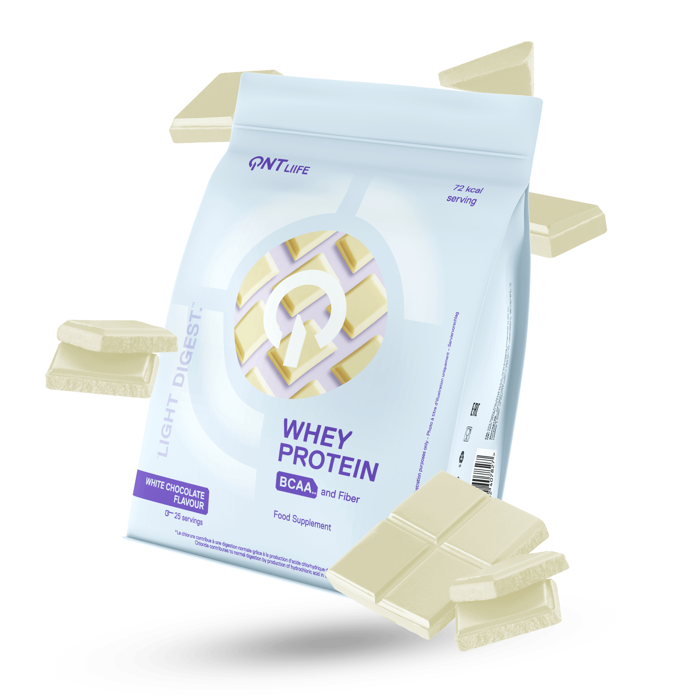 Whey Protein Light Digest - Chocolate Branco 500g