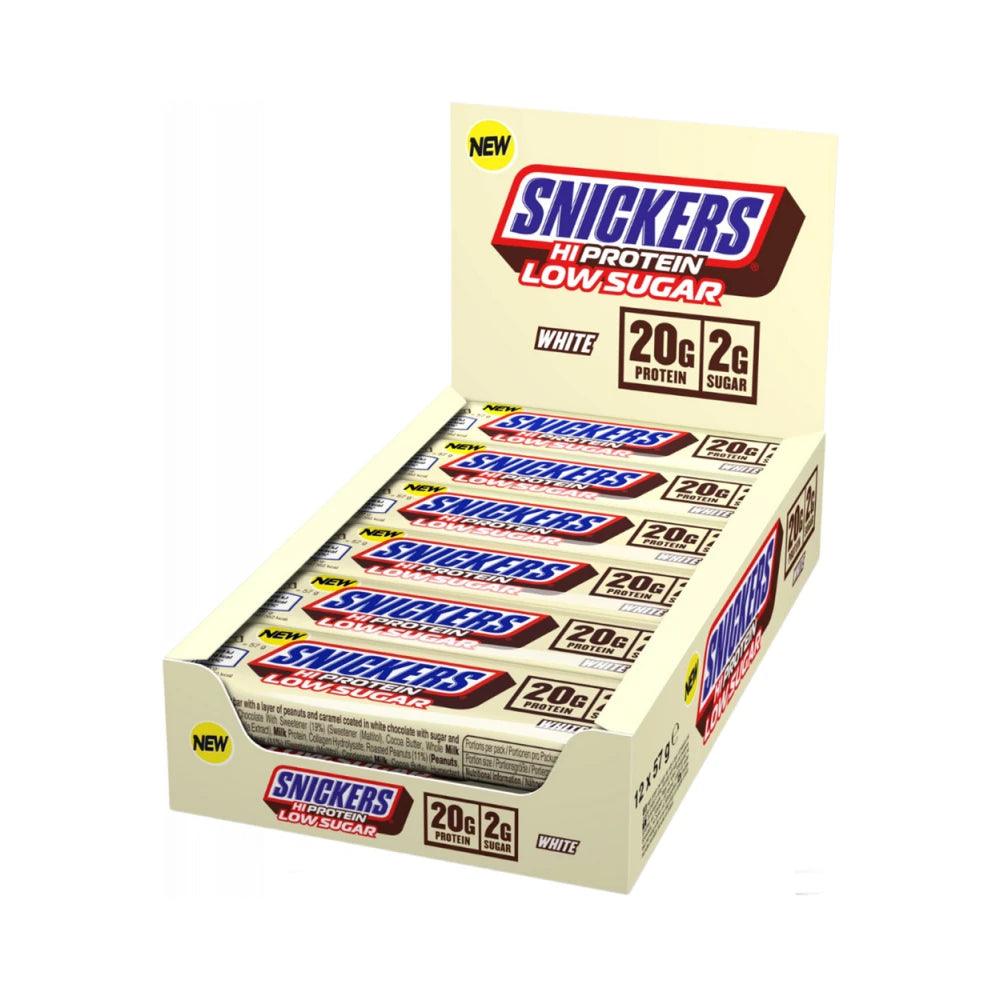 SNICKERS White Low Sugar - High Protein Bar 57g