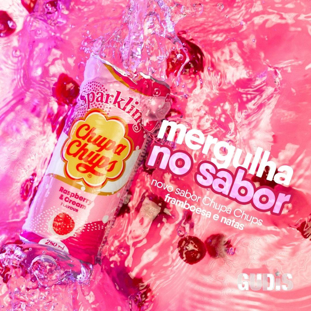 Chupa Chups Raspberry & Cream 250ml