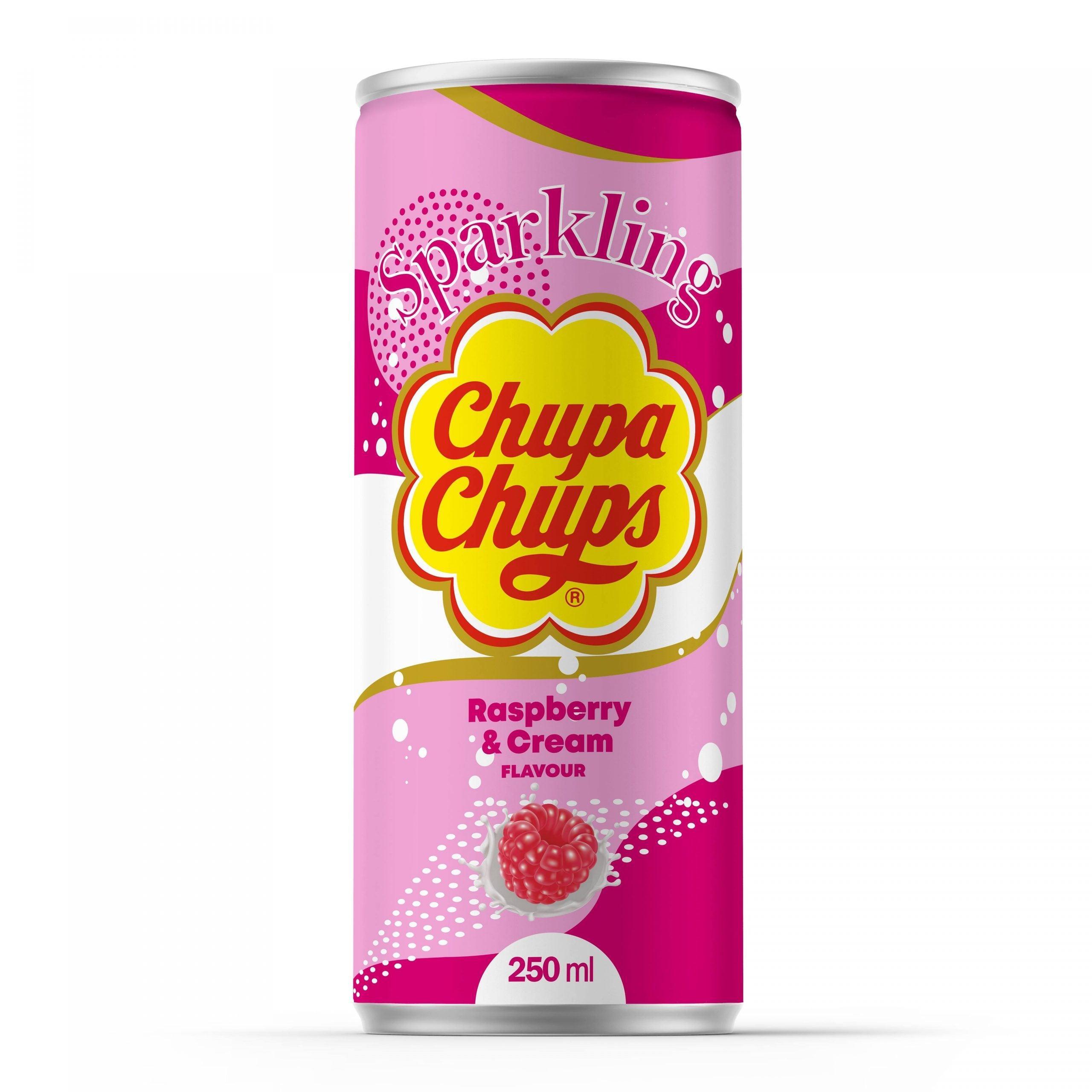 Chupa Chups Framboesa & Nata 250ml Refrigerantes Gaseificados Chupa Chups - Loja online