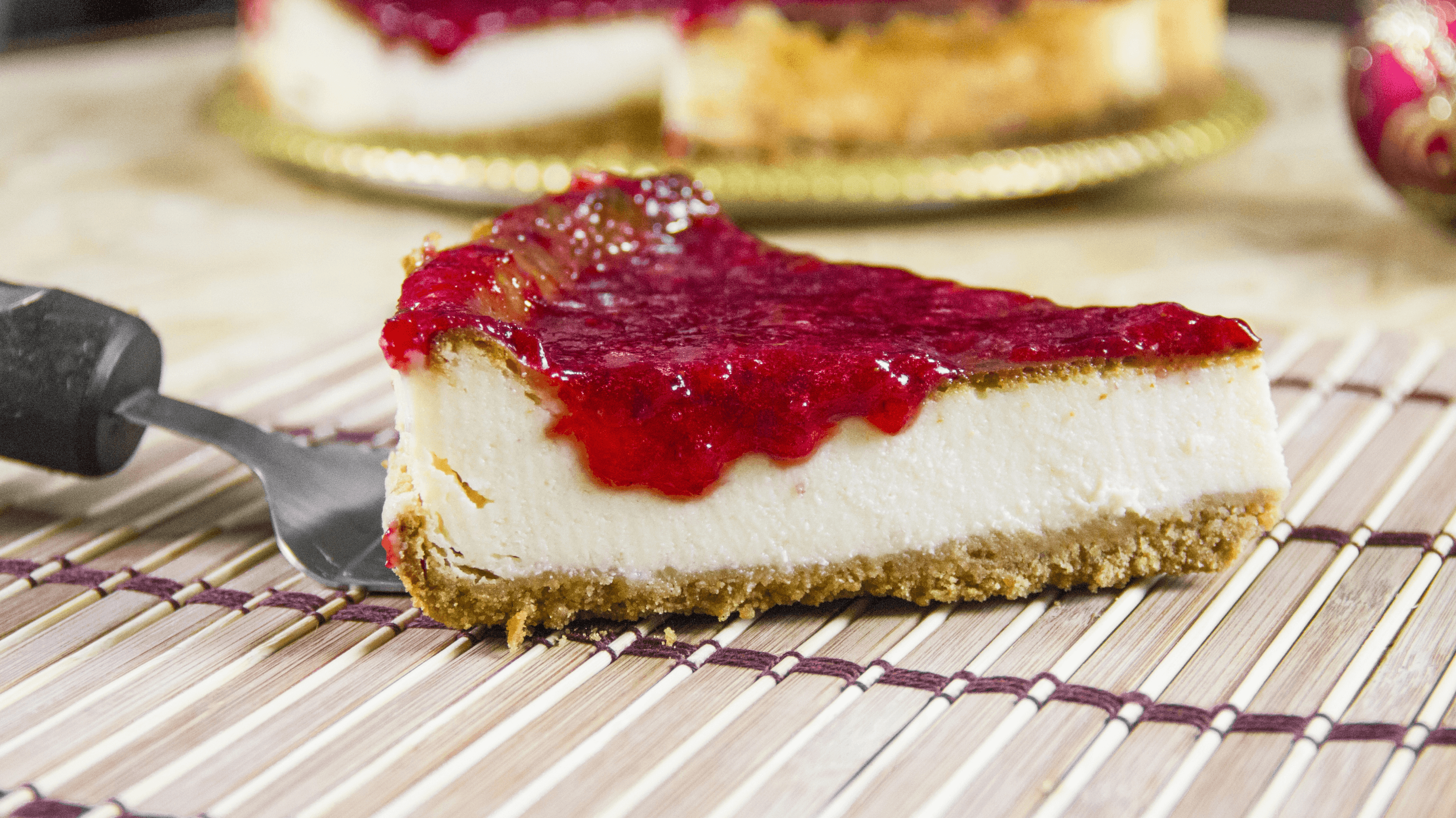 Cheesecake de Frutos Vermelhos Saudável - GUDIS SHOP
