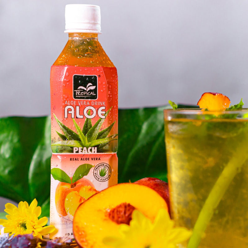 Bebida Aloe Vera - Pêssego 500ml