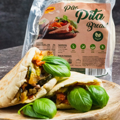 Pão Pita Vegan s/ Lactose 400g