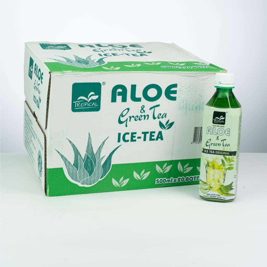Bebida Aloe Vera - Chá Verde 500ml