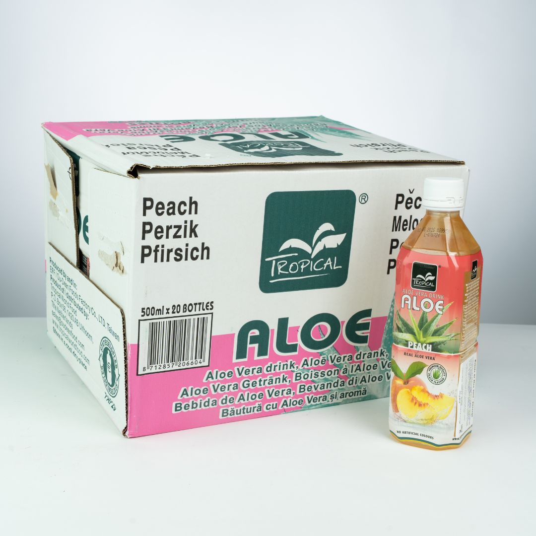 Bebida Aloe Vera - Pêssego 500ml