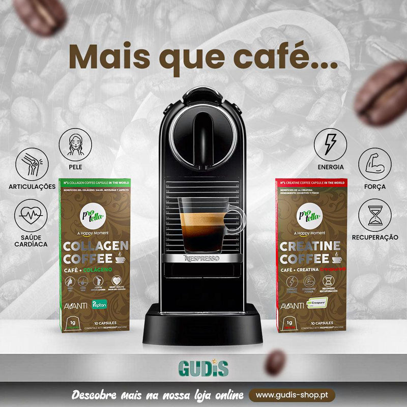 Pack Café c/ Creatina® ou Colagénio®