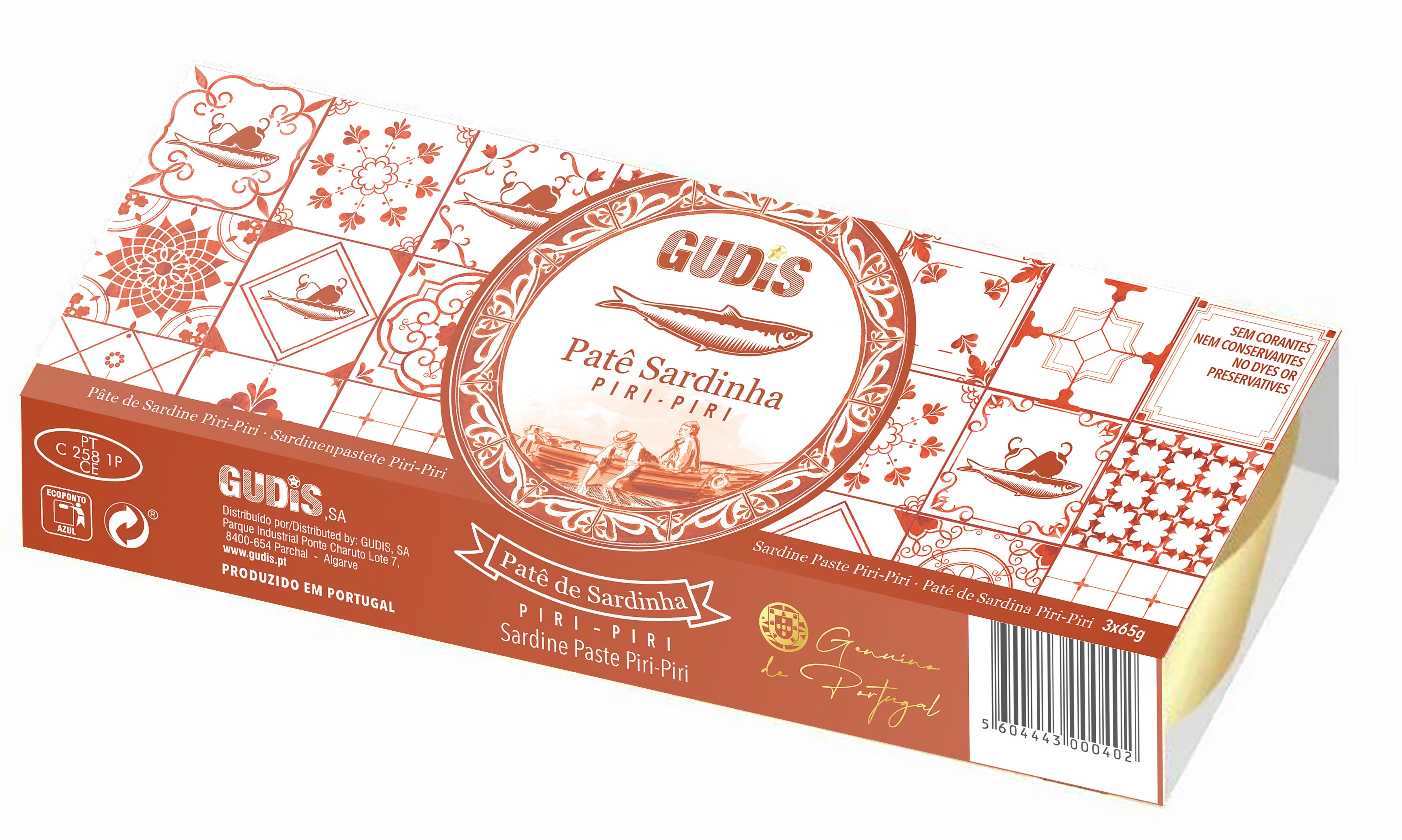 Patê de Sardinha c/ Piri-Piri