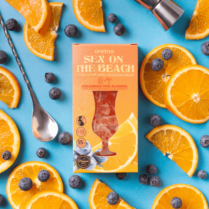 Alcohol Gummies - Sex On The Beach Cocktail Box 70g
