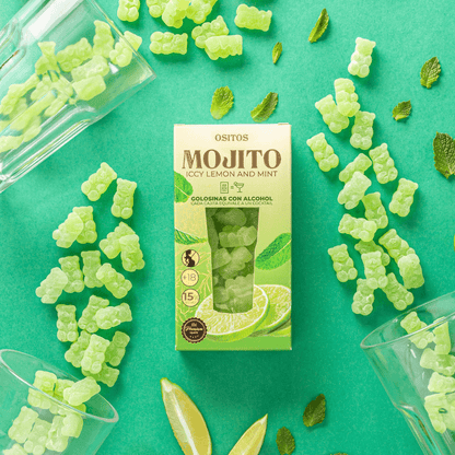 Alcohol Gummies - Mojito Cocktail Box 70g