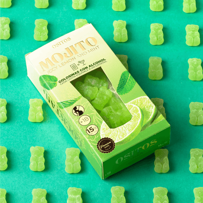 Alcohol Gummies - Mojito Cocktail Box 70g