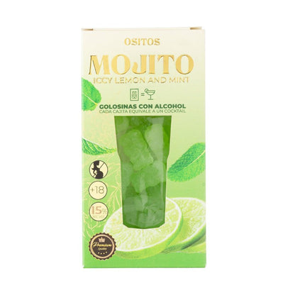 Alcohol Gummies - Mojito Cocktail Box 70g