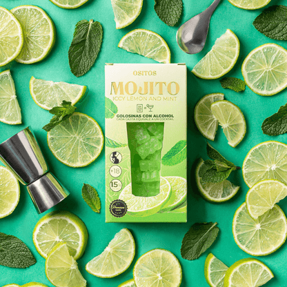 Alcohol Gummies - Mojito Cocktail Box 70g