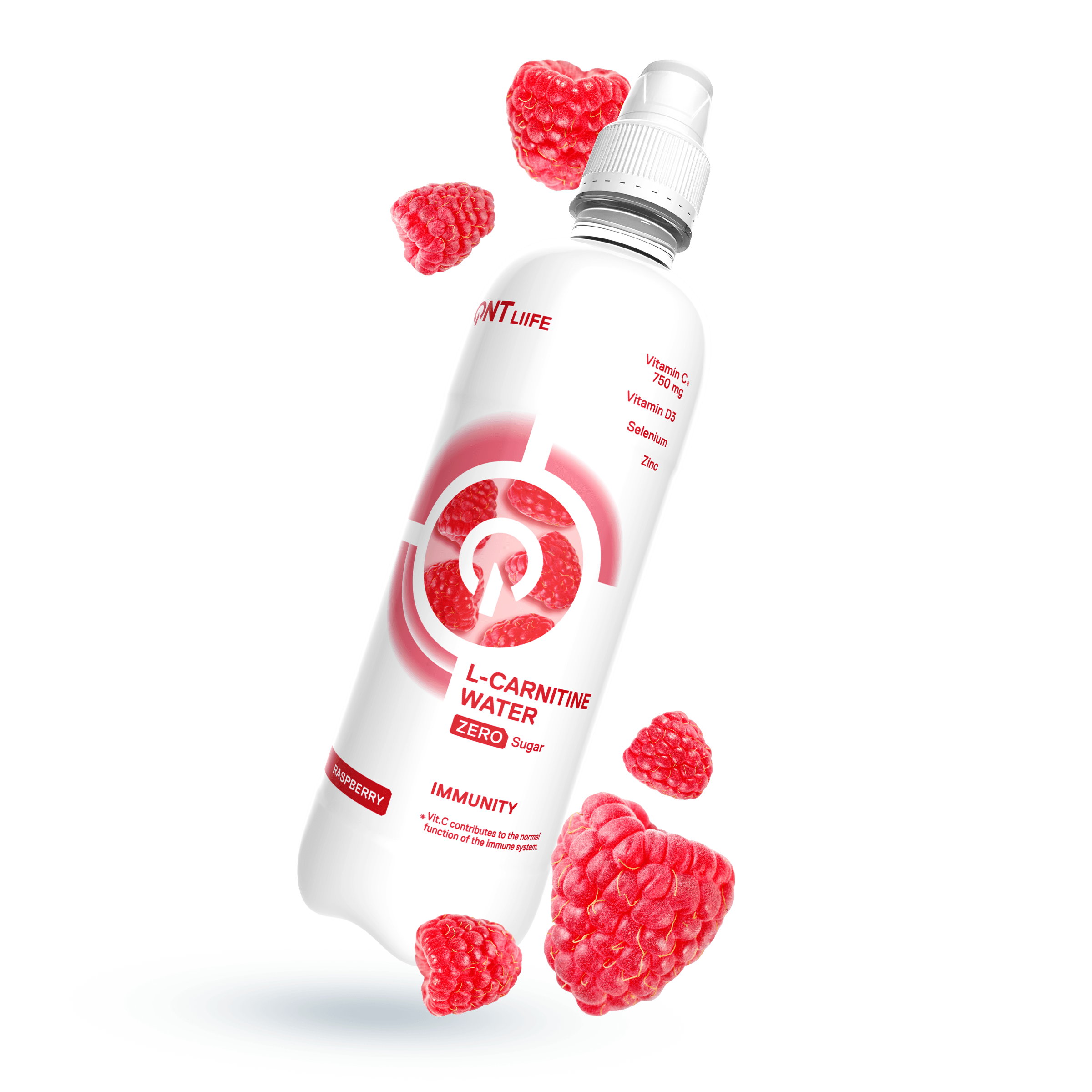 Bebida L-Carnitina ZERO - Framboesa 500ml