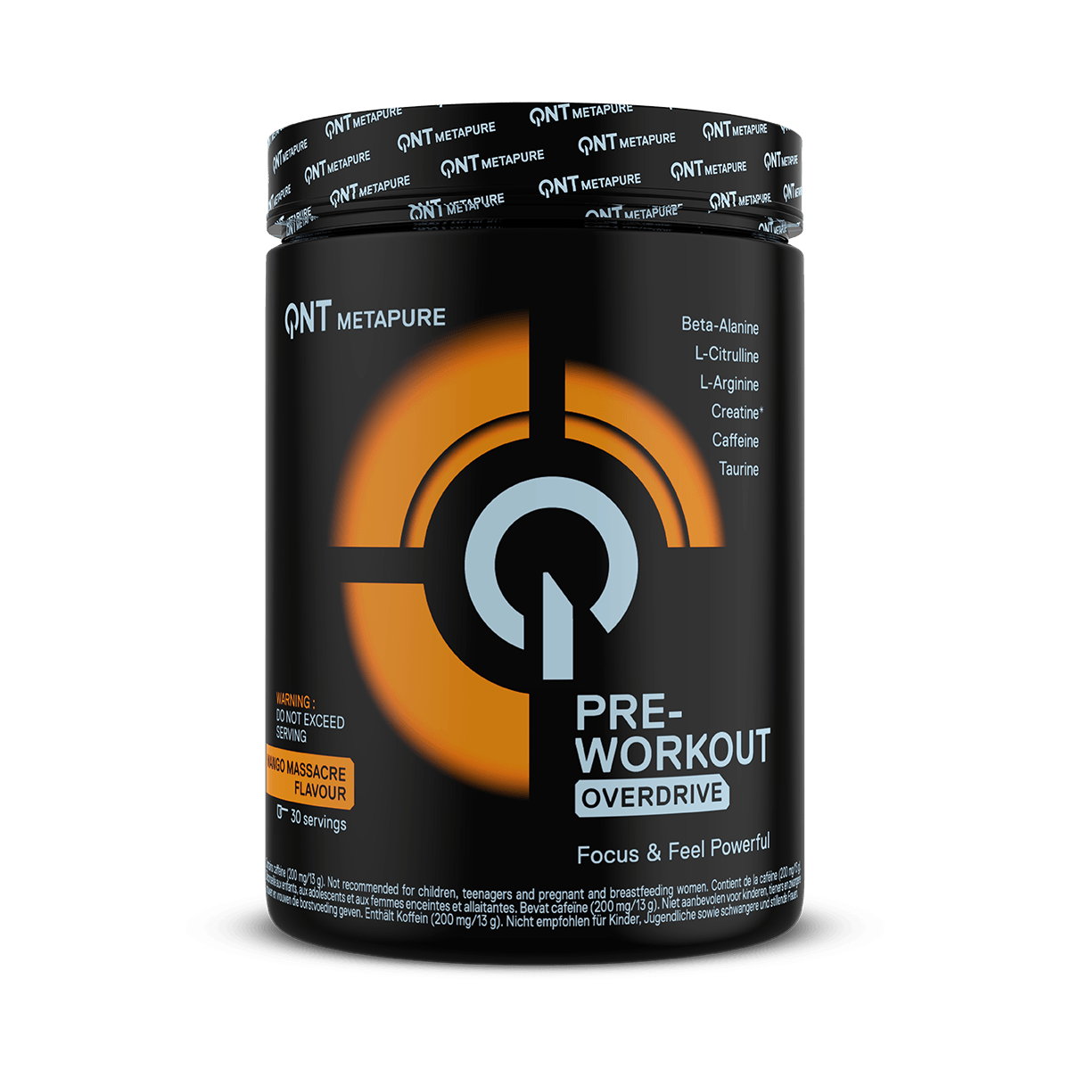 Pre-Workout Overdrive Manga 390g