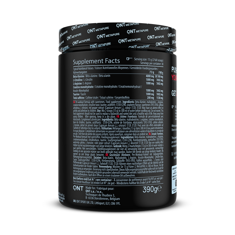 Pre-Workout Overdrive - Framboesa 390g