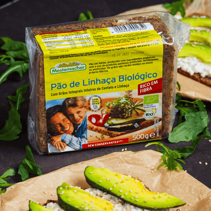 Organic Bread with Flax Seeds 500g