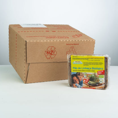 Organic Bread with Flax Seeds 500g