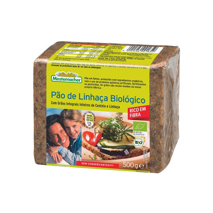 Organic Bread with Flax Seeds 500g