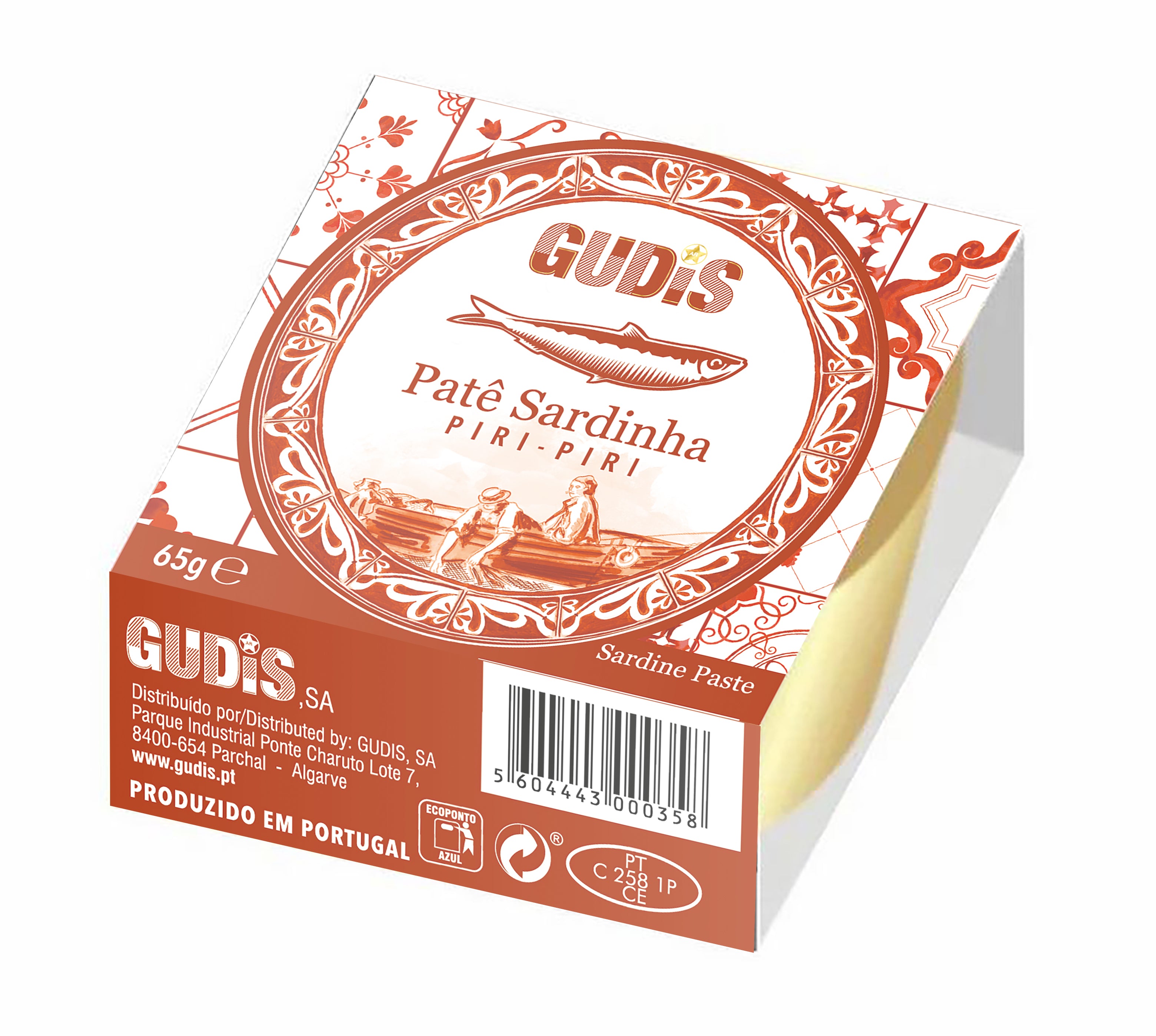 Patê de Sardinha c/ Piri-Piri