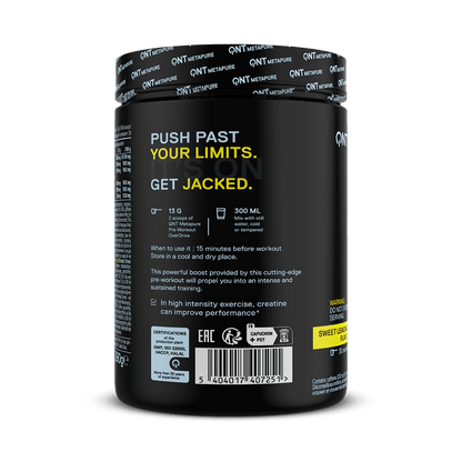 Pre-Workout Overdrive Sweet Lemonade 390g
