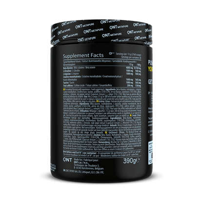 Pre-Workout Overdrive Sweet Lemonade 390g