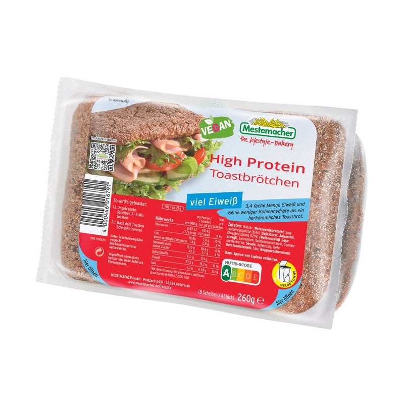 Pão de Proteína Sandwich 260g