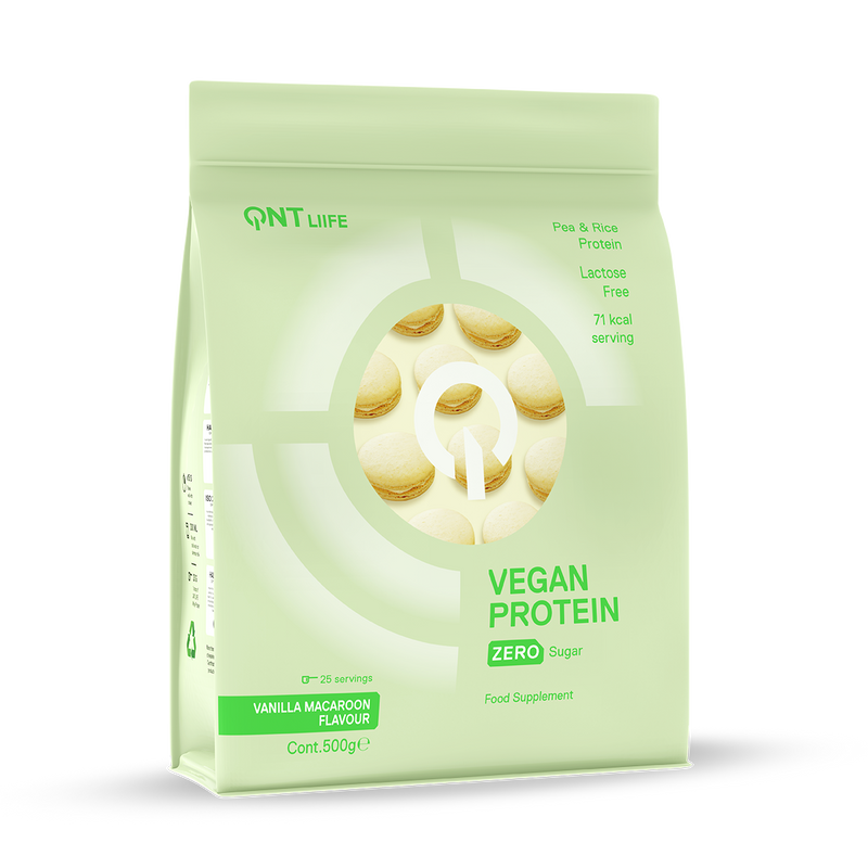 Proteína Vegan - Baunilha Macaroon 500g