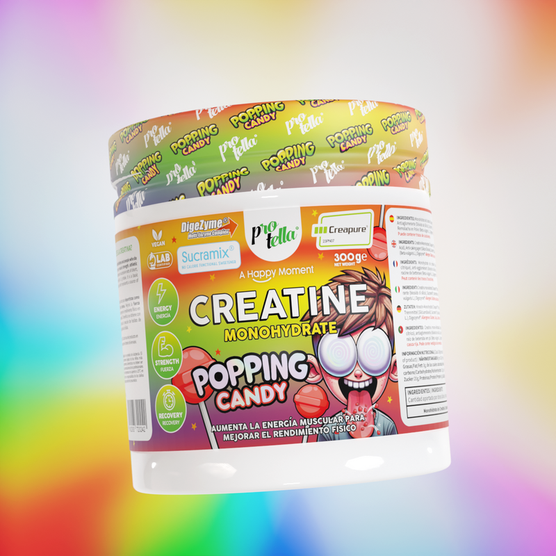 Creatina Monohidratada Creapure® - Popping Candy 300g