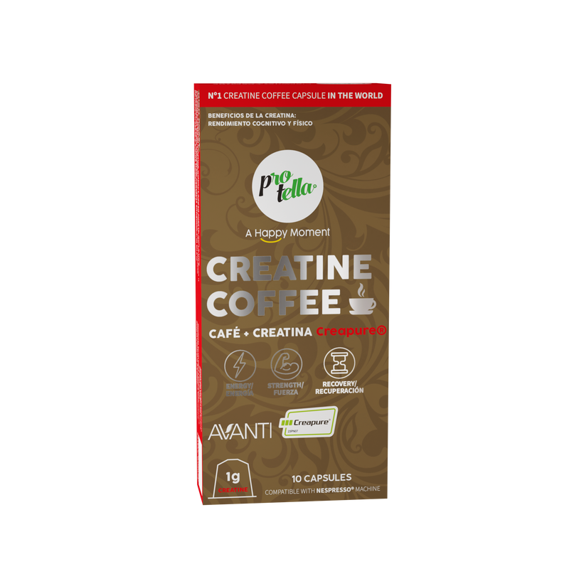 Cápsulas Café c/ Creatina Creapure® 10x5g