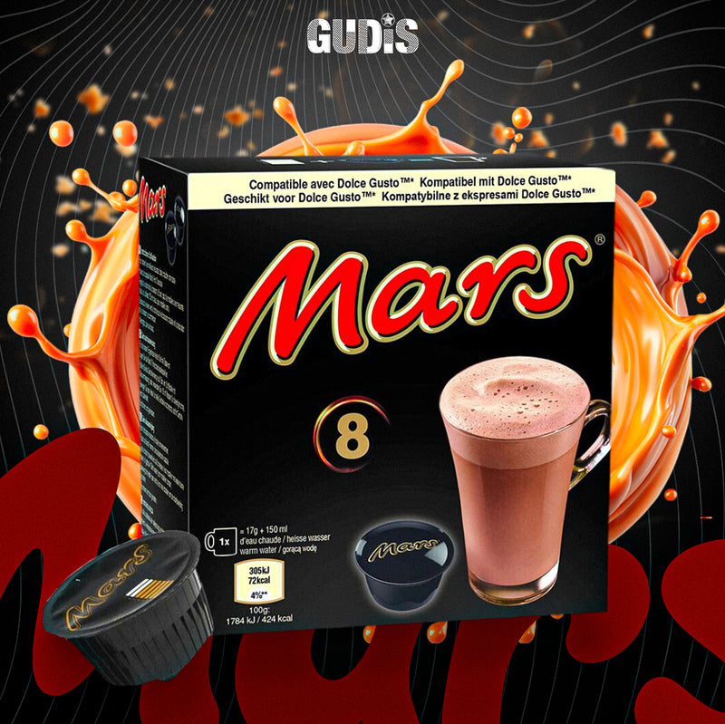 Cápsulas Mars Dolce Gusto 8x15g