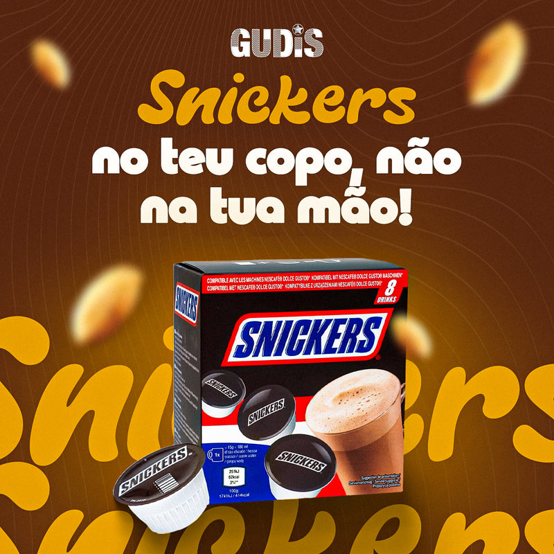 Cápsulas Snickers Dolce Gusto 8x15g