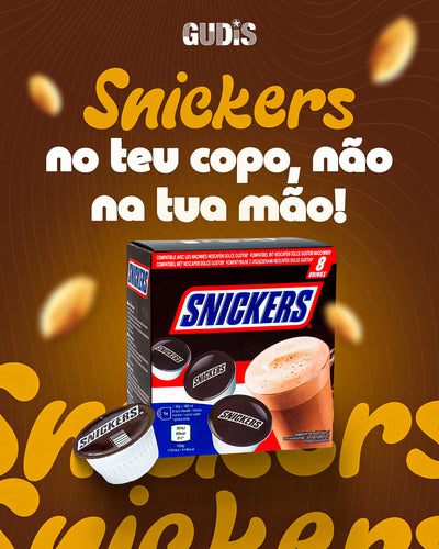 Cápsulas Snickers Dolce Gusto 8x15g