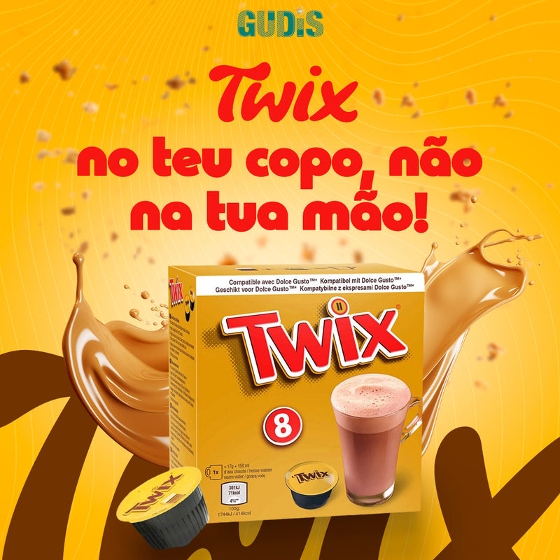 Cápsulas Twix Dolce Gusto 8x15g