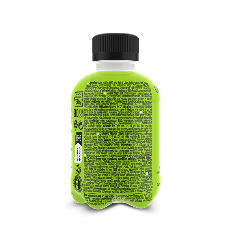 Kick Pre Workout ZERO Zitrone und Limette 250ml 