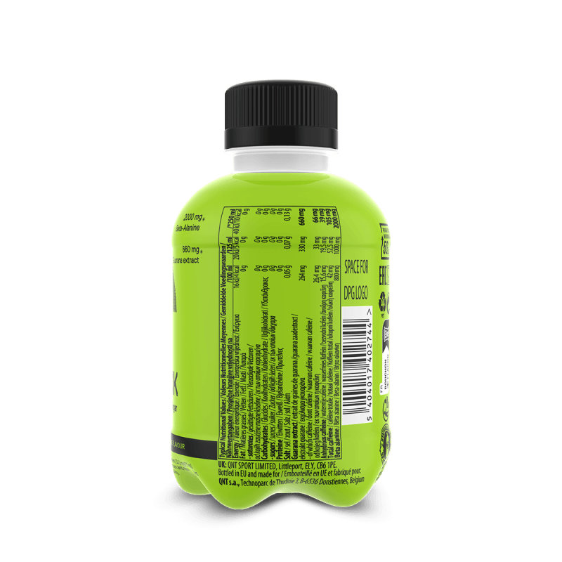 Kick Pre Workout ZERO Zitrone und Limette 250ml 