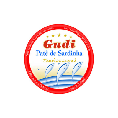 Patê de Sardinha 25g Patês Gudi - Loja online 