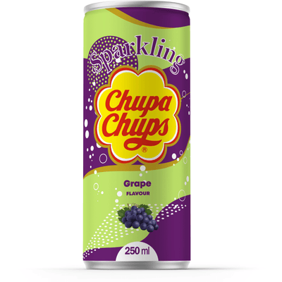 Chupa Chups Uva 250ml Refrigerantes Gaseificados Chupa Chups - Loja online 