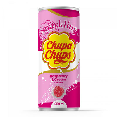 Chupa Chups Framboesa & Nata 250ml Refrigerantes Gaseificados Chupa Chups - Loja online 