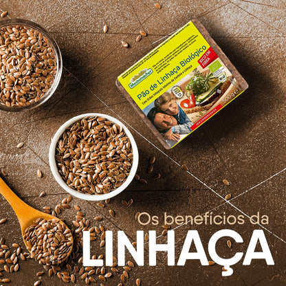 Organic Bread with Flax Seeds 500g