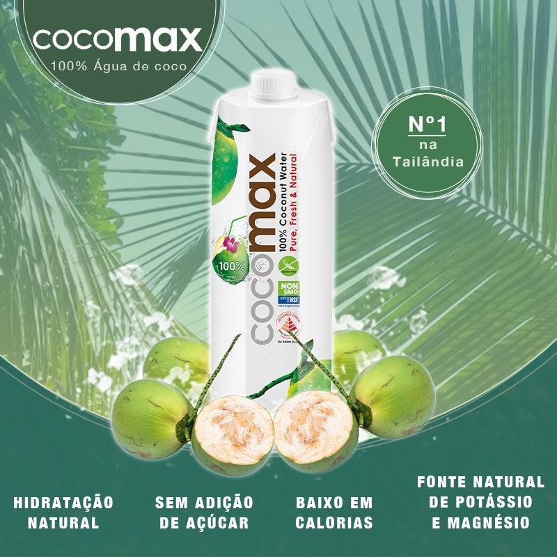 100% Água de Coco Natural Cocomax Águas de Coco Cocomax - Loja online 